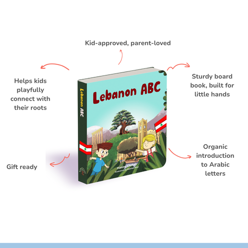 Lebanon ABC Book - A Modern ABC Book For Kids